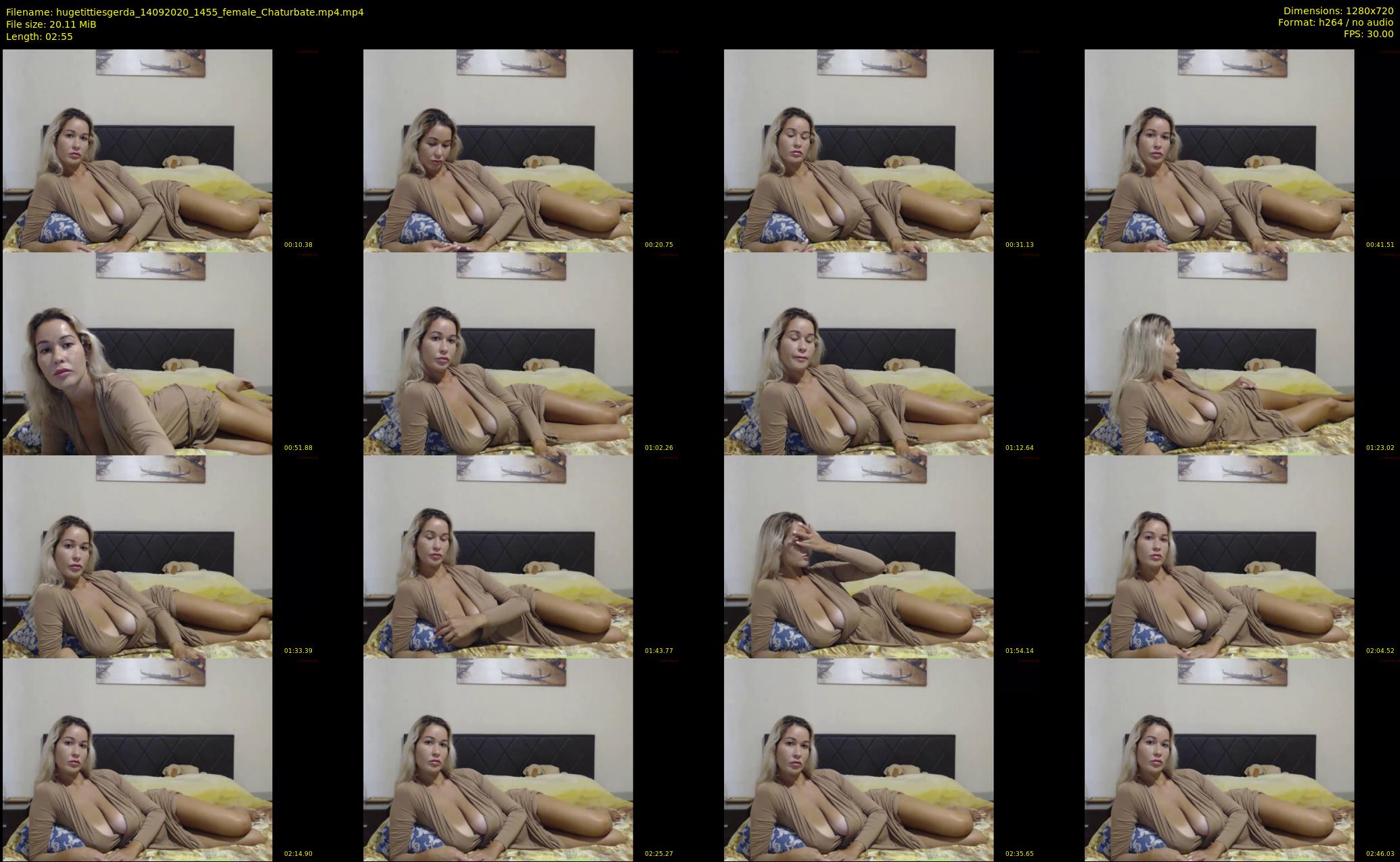 hugetittiesgerda — 3 minute Chaturbate female cam show recording, 720p, Sep 14, 2020