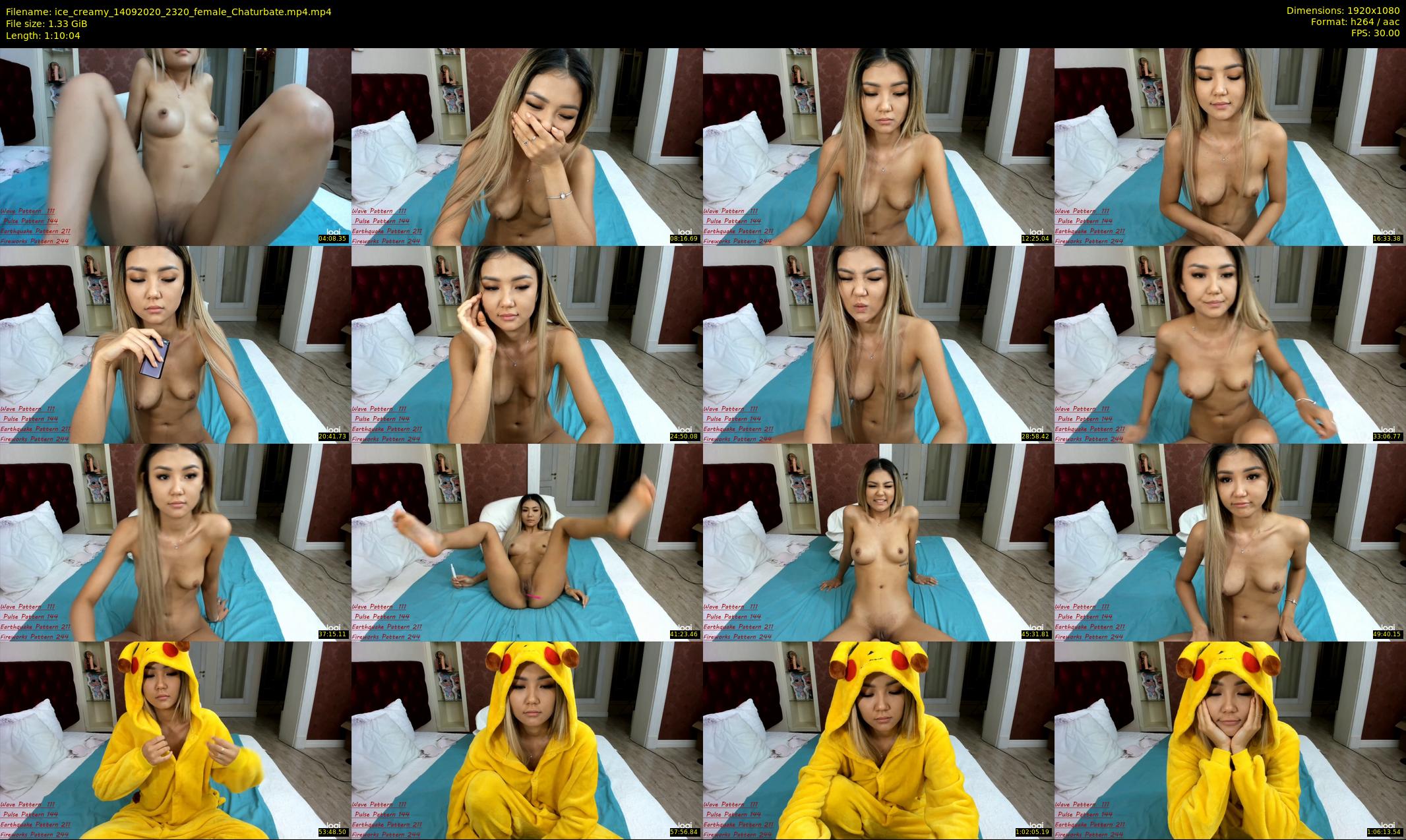 ice_creamy — 71 minute Chaturbate female cam show recording, 1080p, Sep 14, 2020
