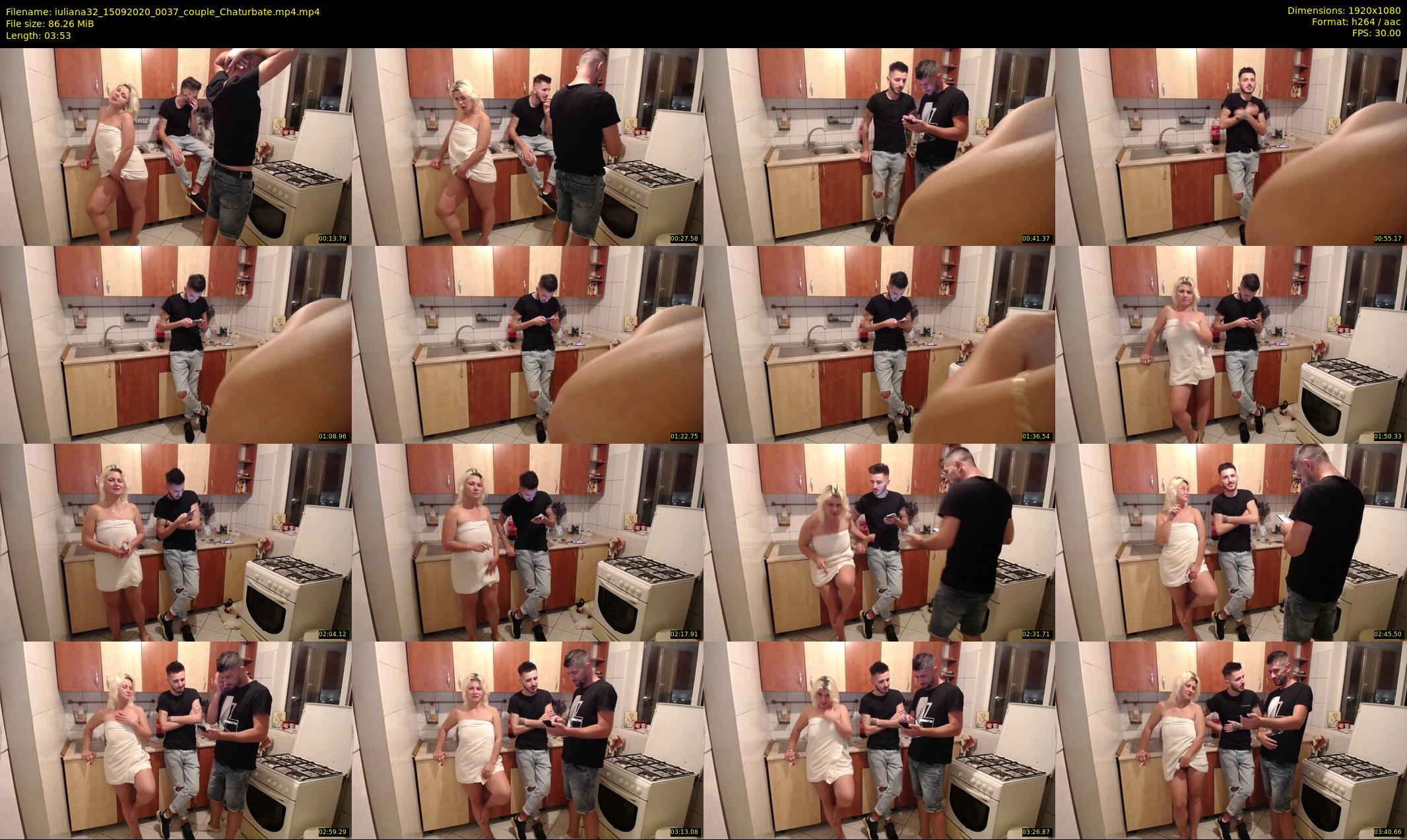 iuliana32 — 4 minute Chaturbate couple cam show recording, 1080p, Sep 15, 2020