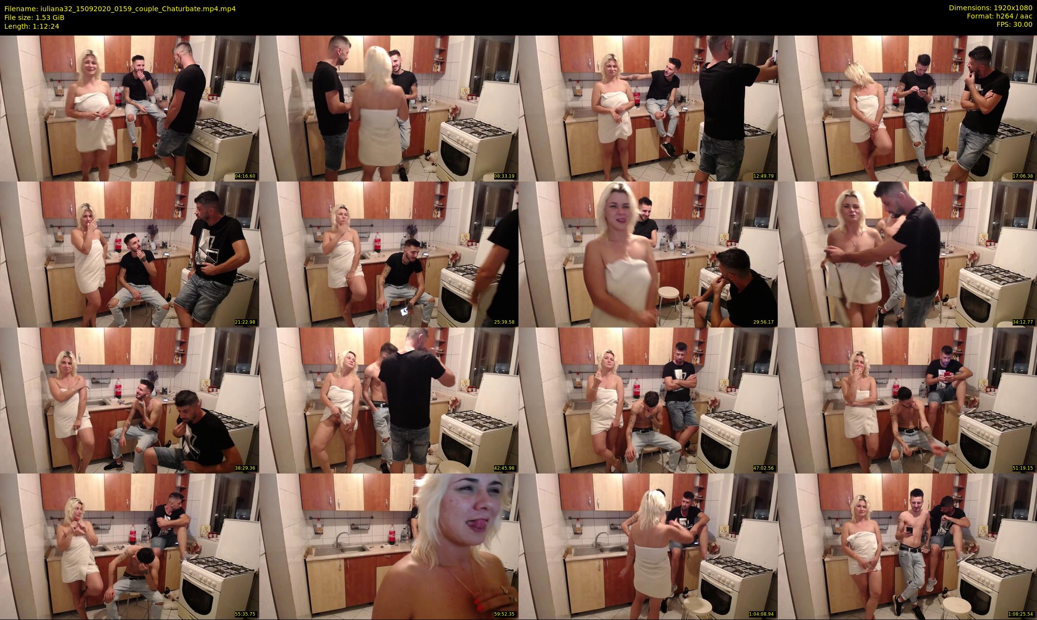 iuliana32 — 73 minute Chaturbate couple cam show recording, 1080p, Sep 15, 2020