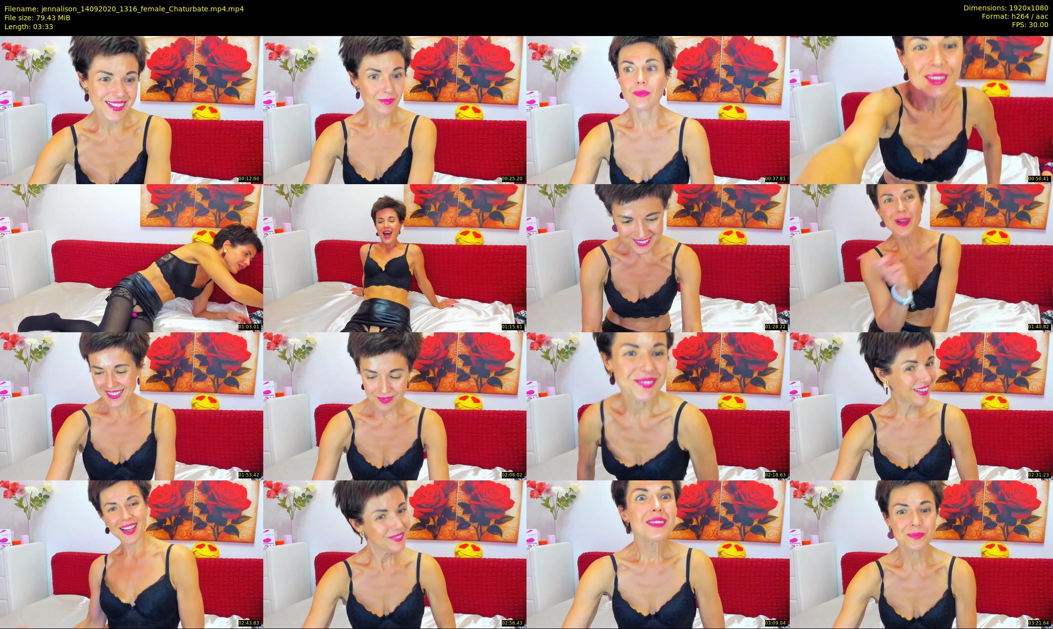 jennalison — 4 minute Chaturbate female cam show recording, 1080p, Sep 14, 2020