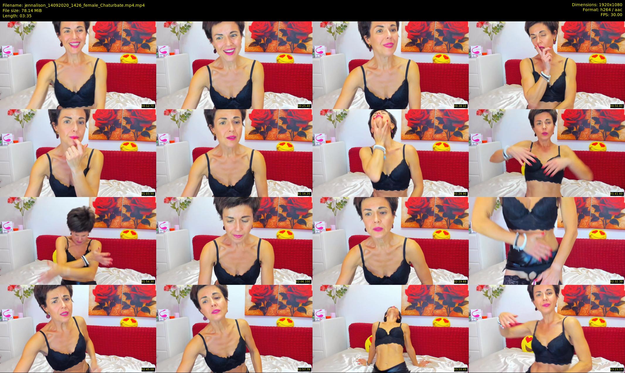 jennalison — 4 minute Chaturbate female cam show recording, 1080p, Sep 14, 2020
