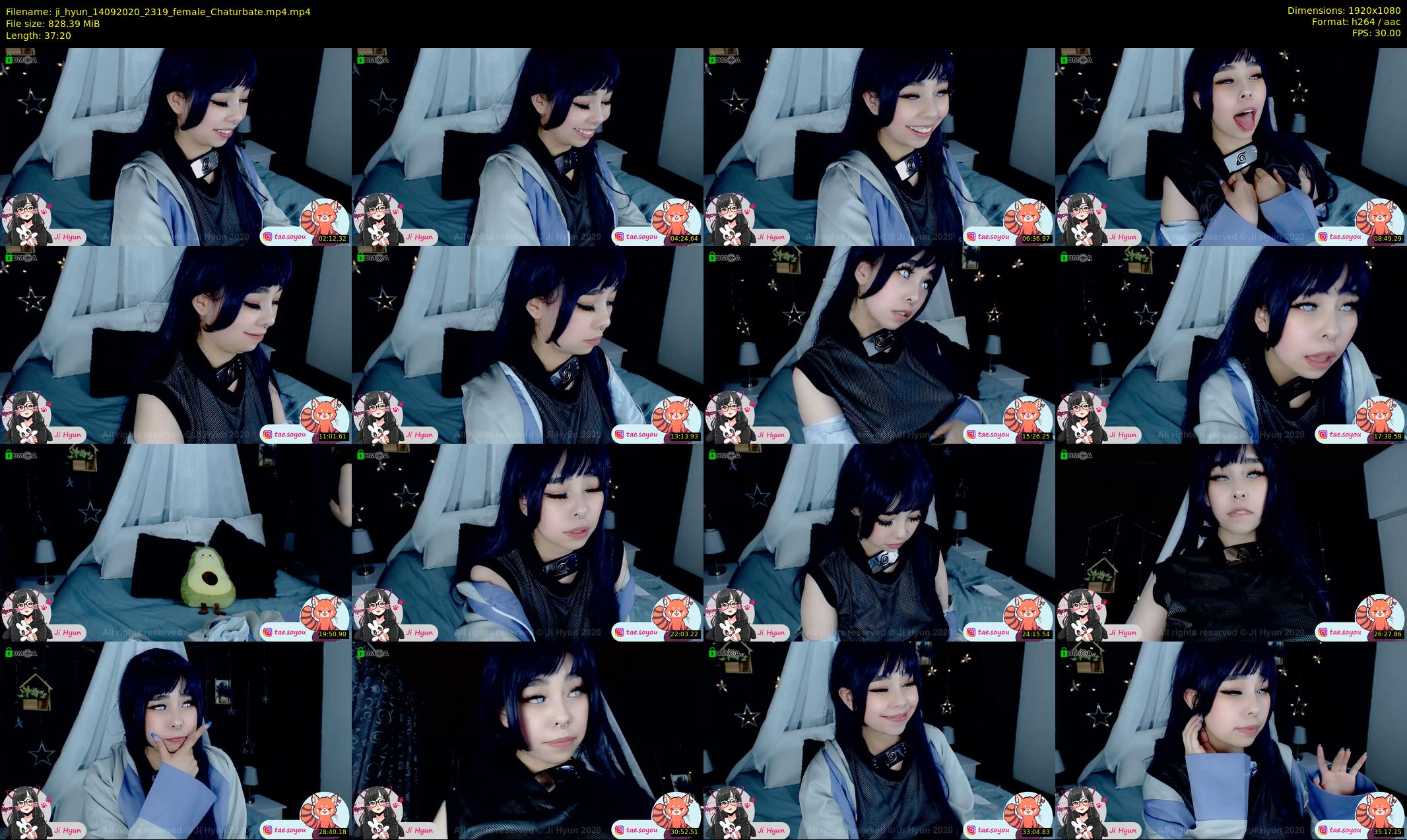 ji_hyun — 38 minute Chaturbate female cam show recording, 1080p, Sep 14, 2020