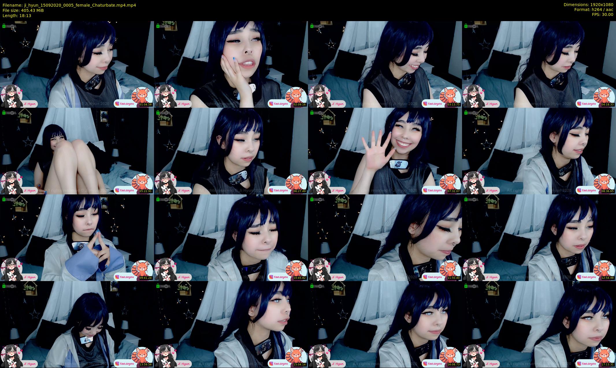 ji_hyun — 19 minute Chaturbate female cam show recording, 1080p, Sep 15, 2020