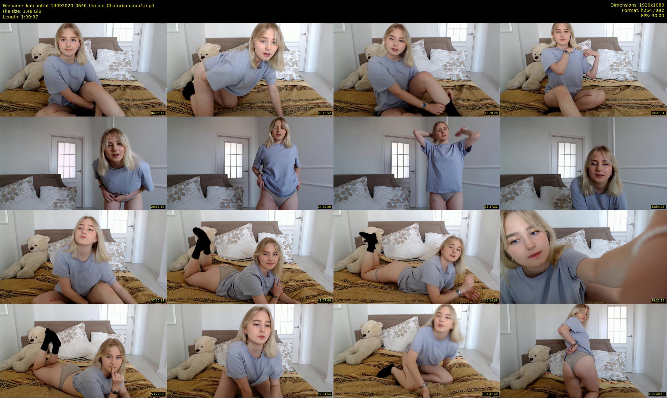katcontrol — 70 minute Chaturbate female cam show recording, 1080p, Sep 14, 2020