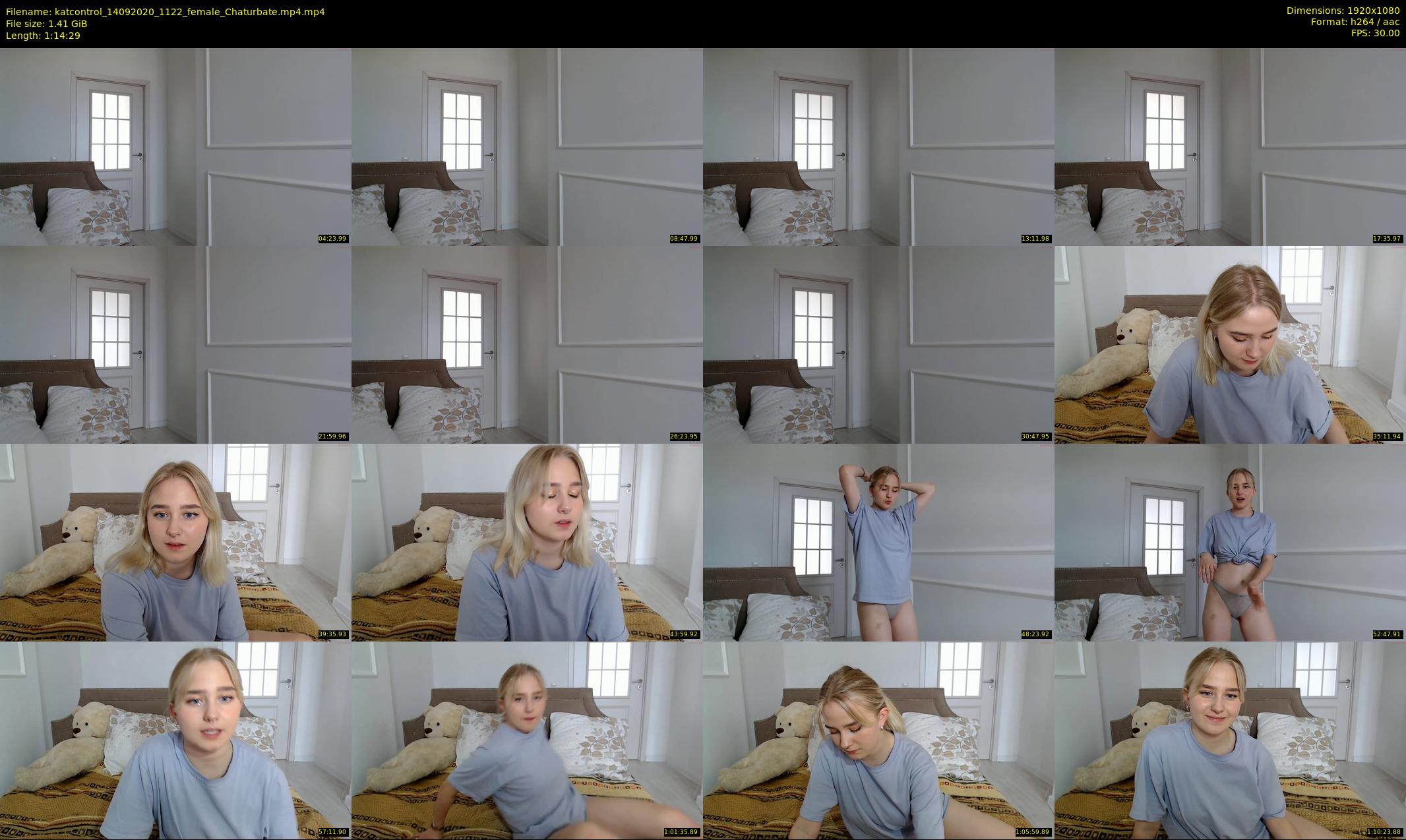katcontrol — 75 minute Chaturbate female cam show recording, 1080p, Sep 14, 2020