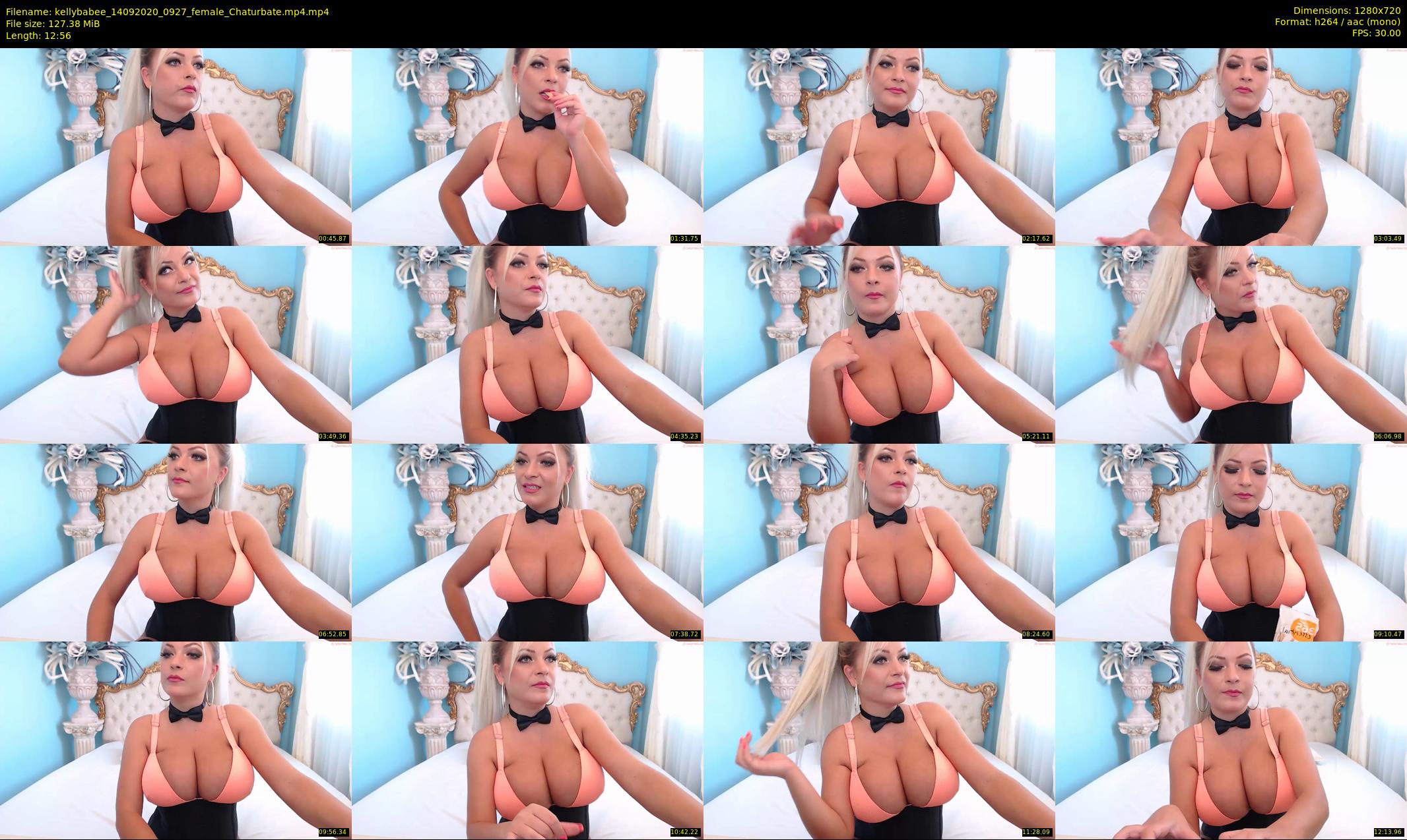 kellybabee — 13 minute Chaturbate female cam show recording, 720p, Sep 14, 2020
