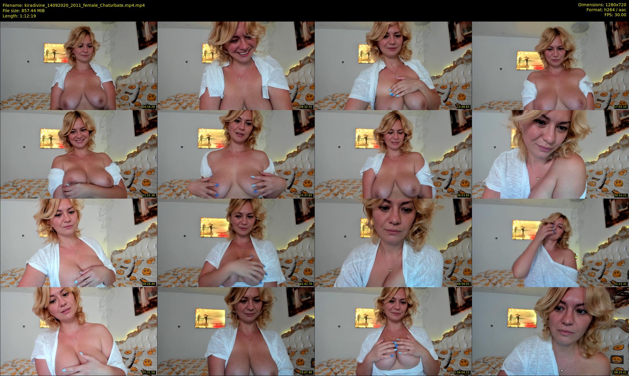 kiradivine — 73 minute Chaturbate female cam show recording, 720p, Sep 14, 2020