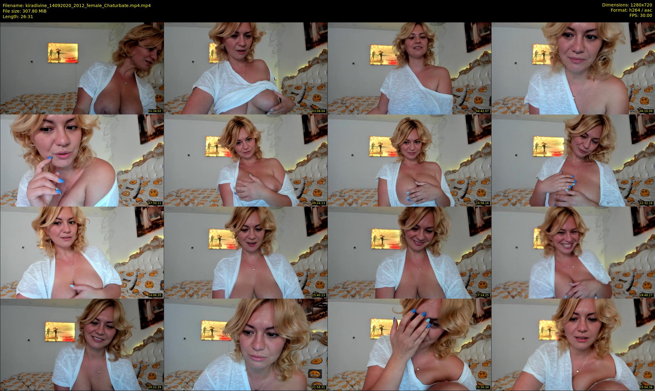 kiradivine — 27 minute Chaturbate female cam show recording, 720p, Sep 14, 2020
