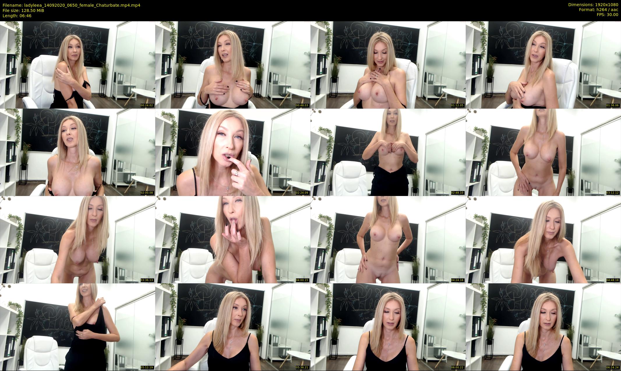 ladyleea — 7 minute Chaturbate female cam show recording, 1080p, Sep 14, 2020