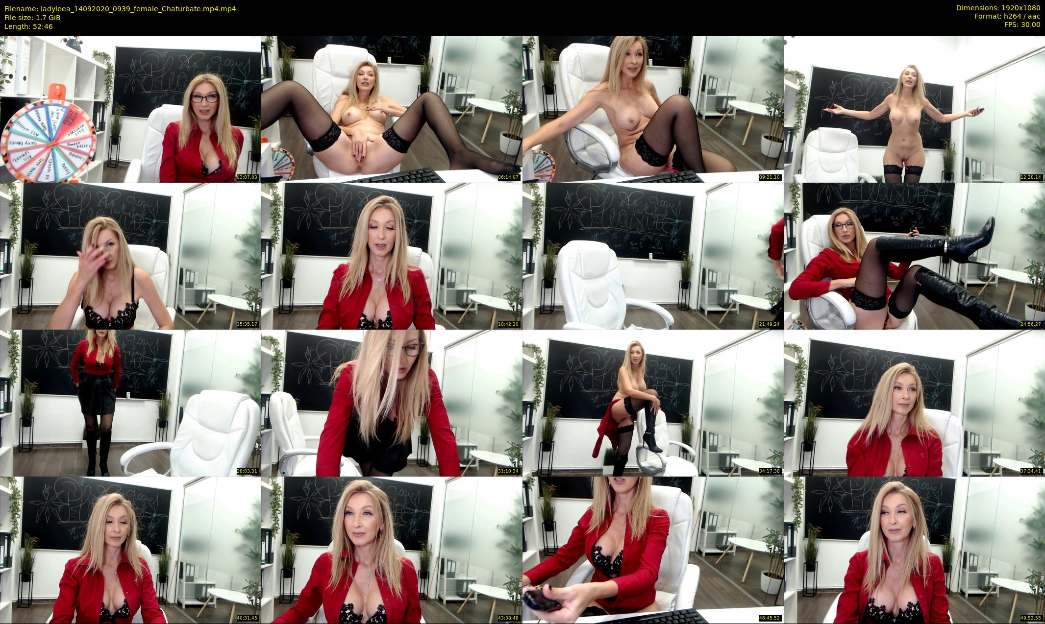 ladyleea — 53 minute Chaturbate female cam show recording, 1080p, Sep 14, 2020