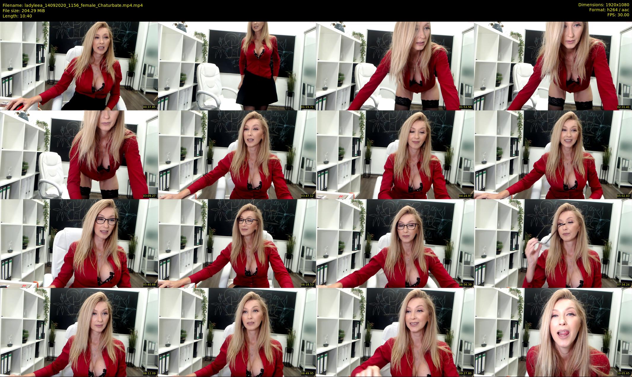 ladyleea — 11 minute Chaturbate female cam show recording, 1080p, Sep 14, 2020
