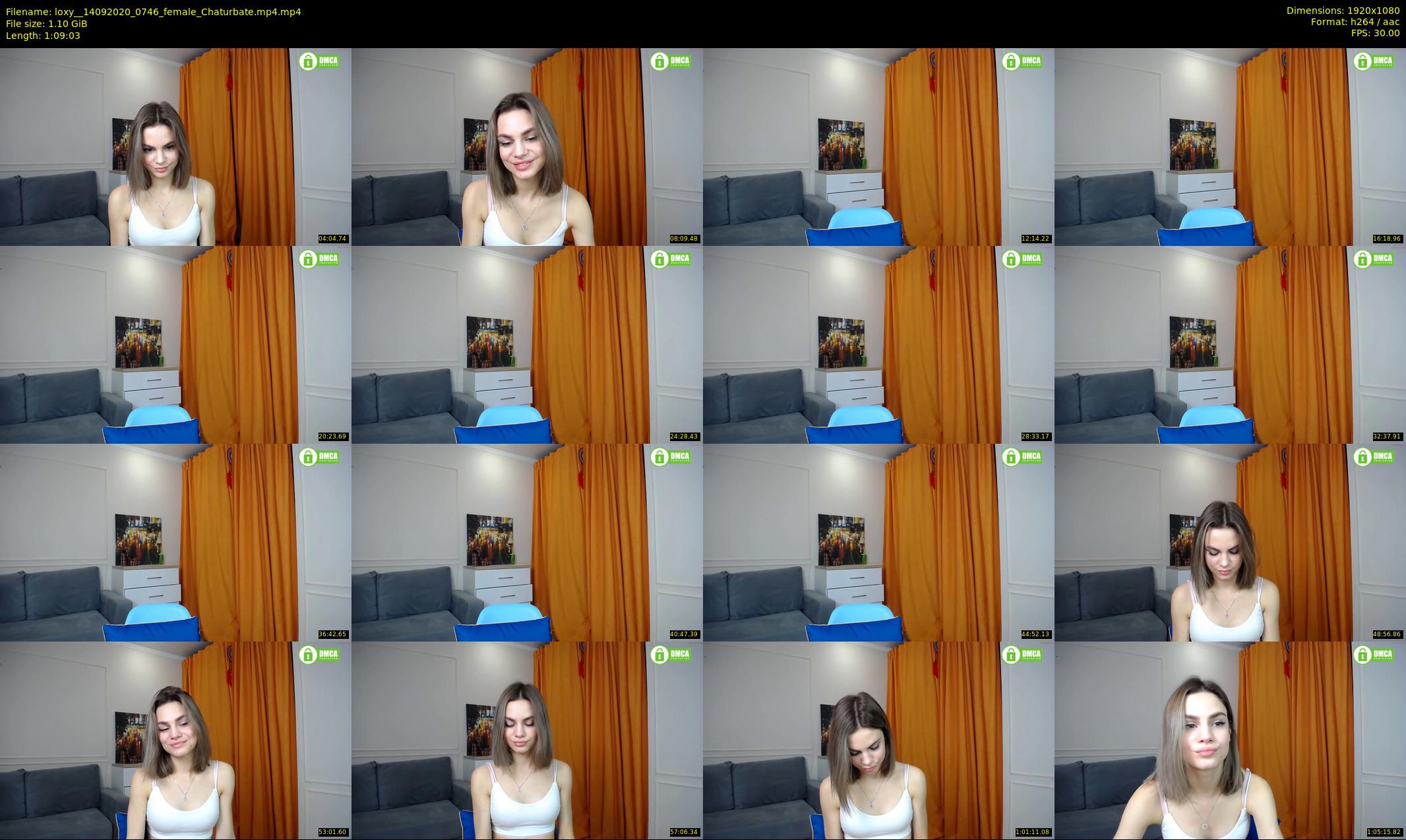 loxy_ — 70 minute Chaturbate female cam show recording, 1080p, Sep 14, 2020