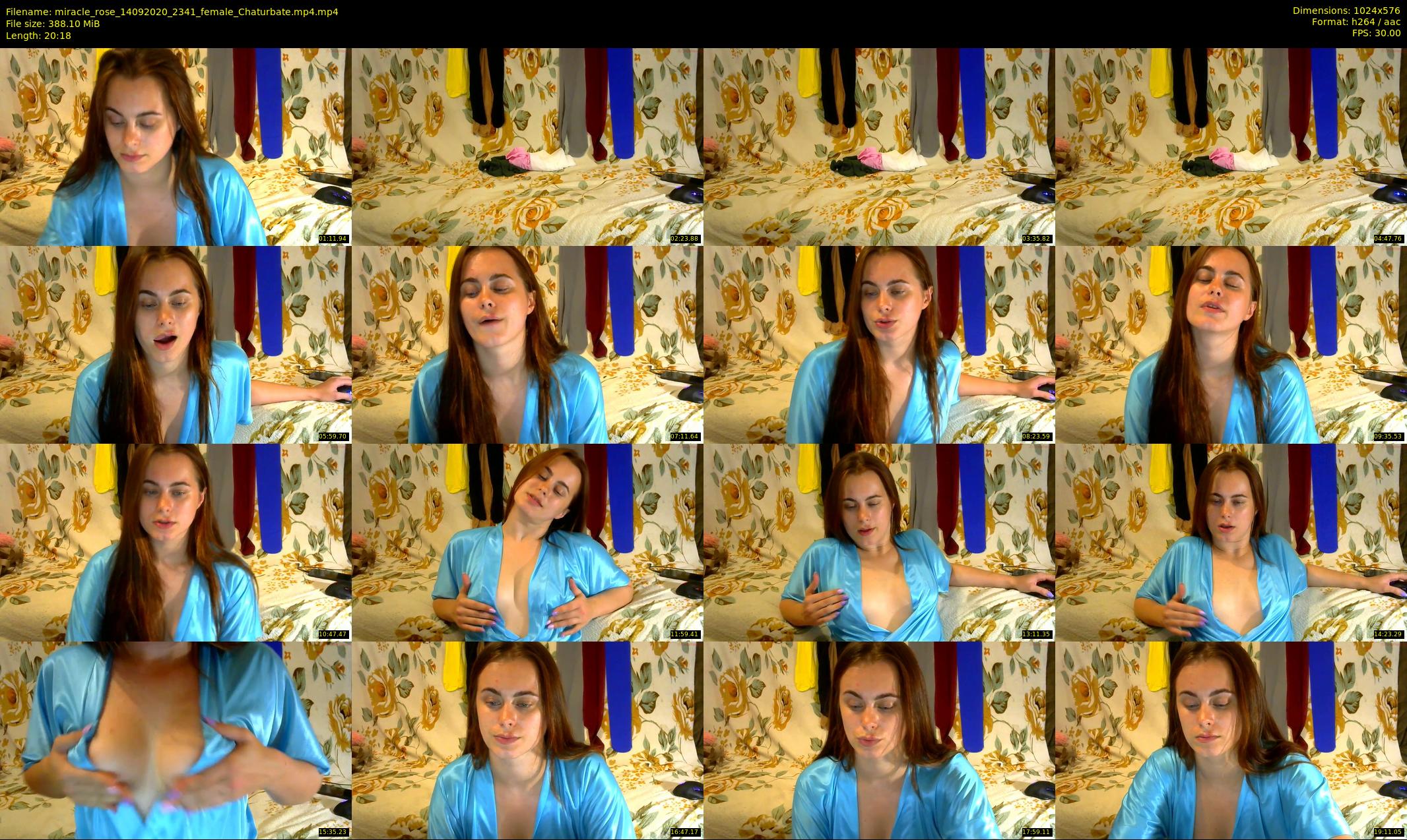 miracle_rose — 21 minute Chaturbate female cam show recording, 480p, Sep 14, 2020
