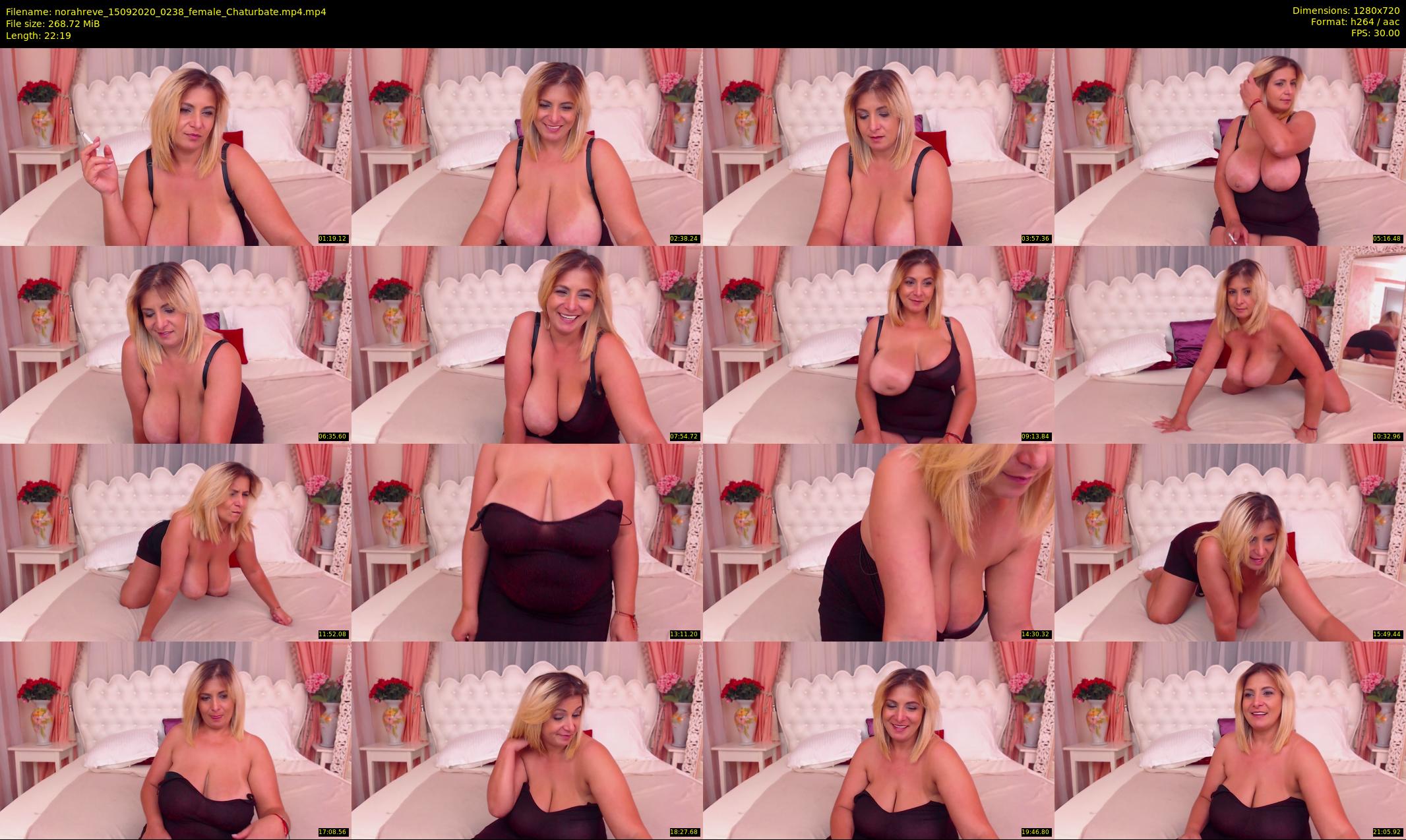 norahreve — 23 minute Chaturbate female cam show recording, 720p, Sep 15, 2020