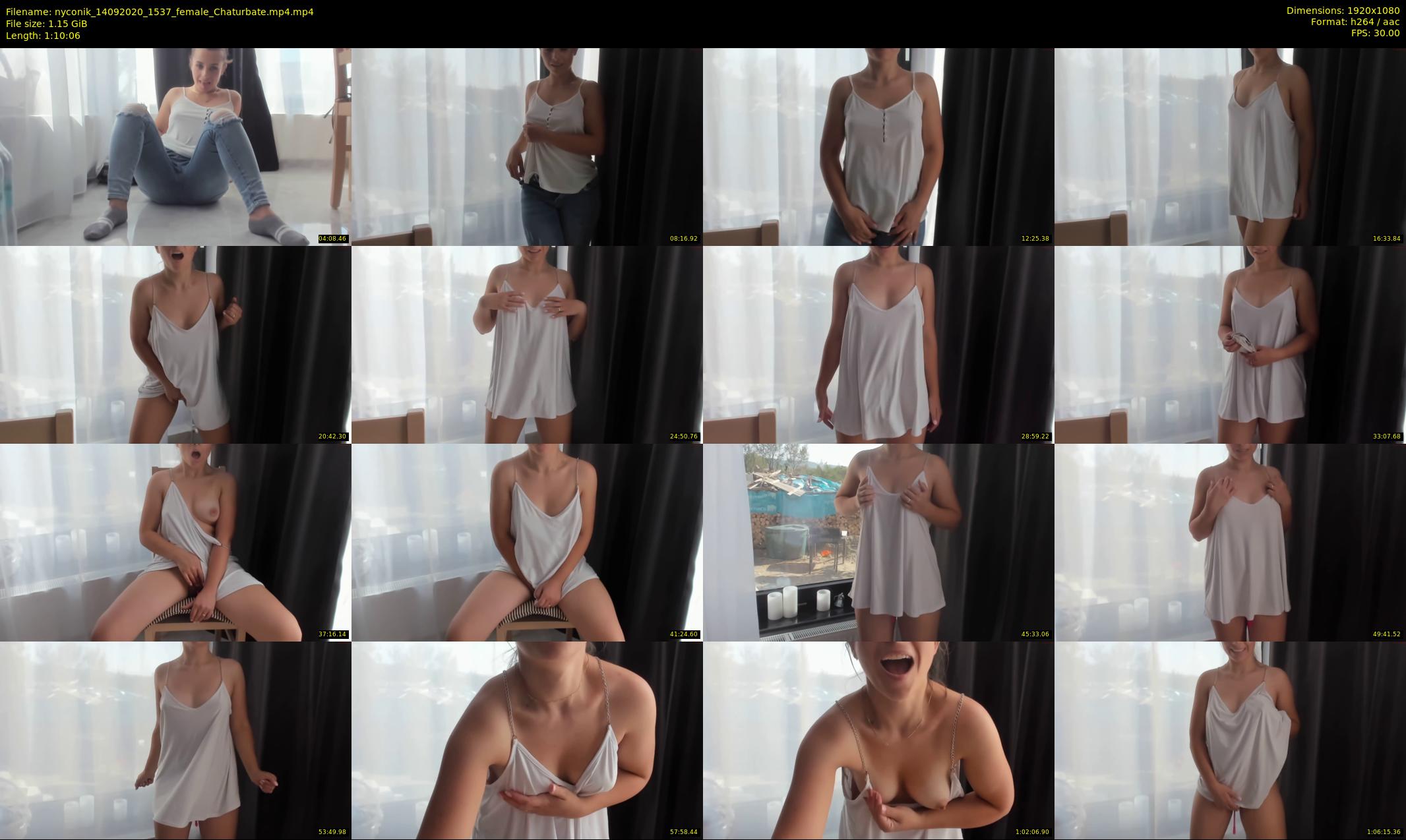 nyconik — 71 minute Chaturbate female cam show recording, 1080p, Sep 14, 2020