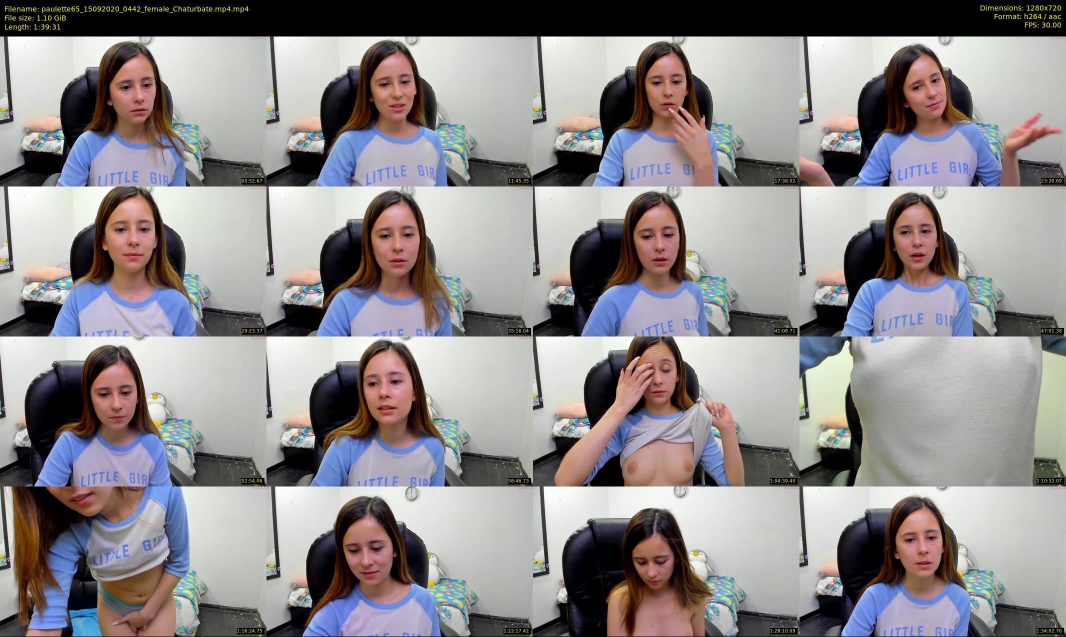 paulette65 — 100 minute Chaturbate female cam show recording, 720p, Sep 15, 2020