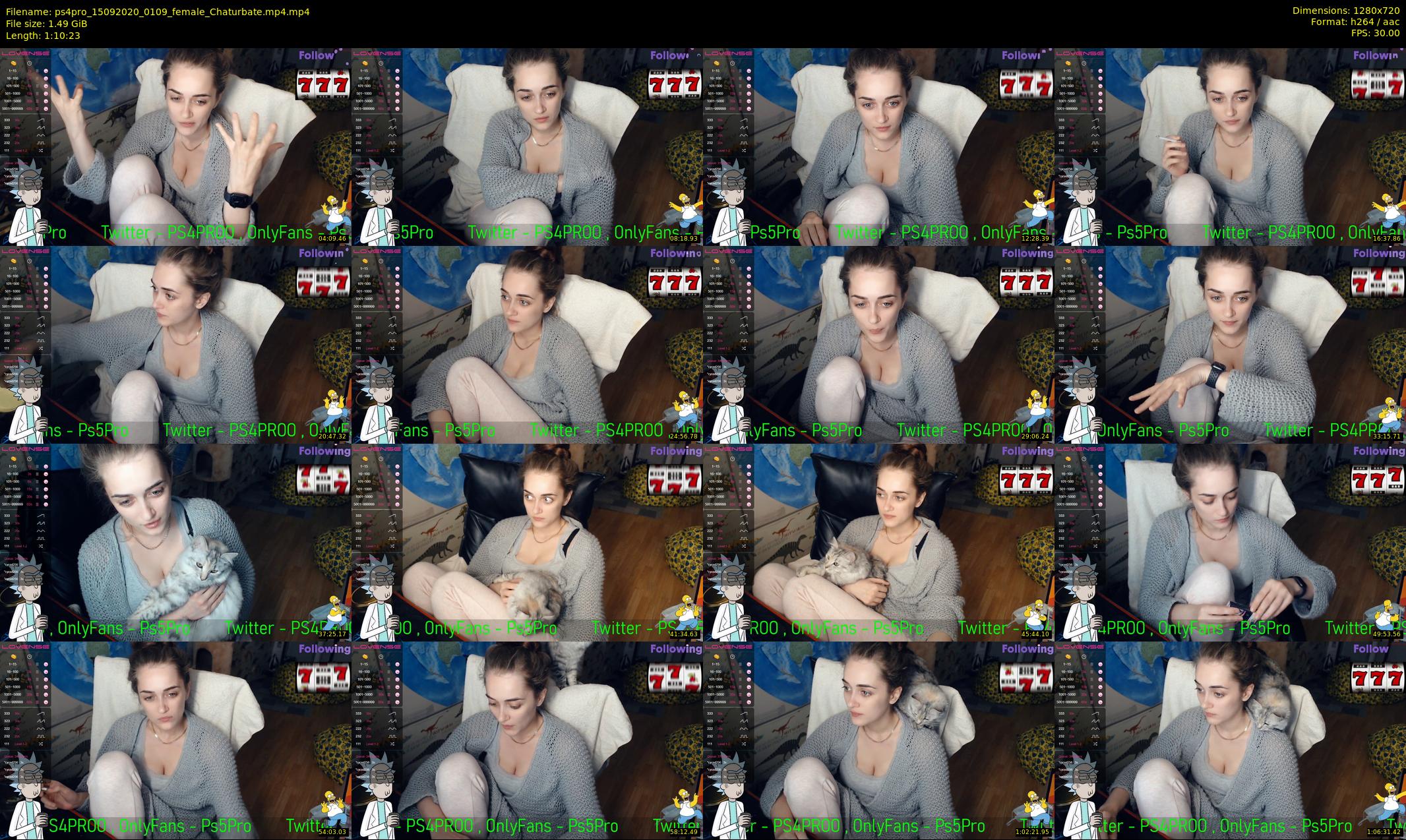 ps4pro — 71 minute Chaturbate female cam show recording, 720p, Sep 15, 2020