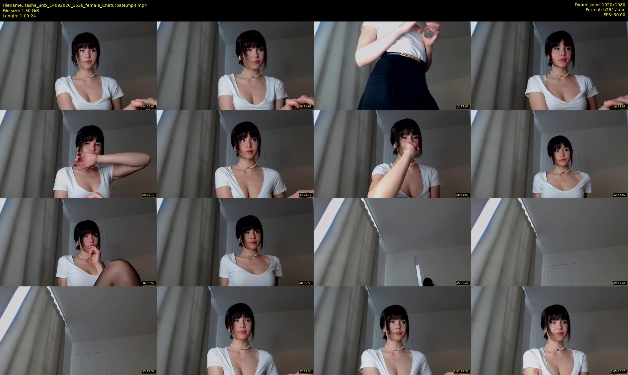 sasha_ursx — 70 minute Chaturbate female cam show recording, 1080p, Sep 14, 2020