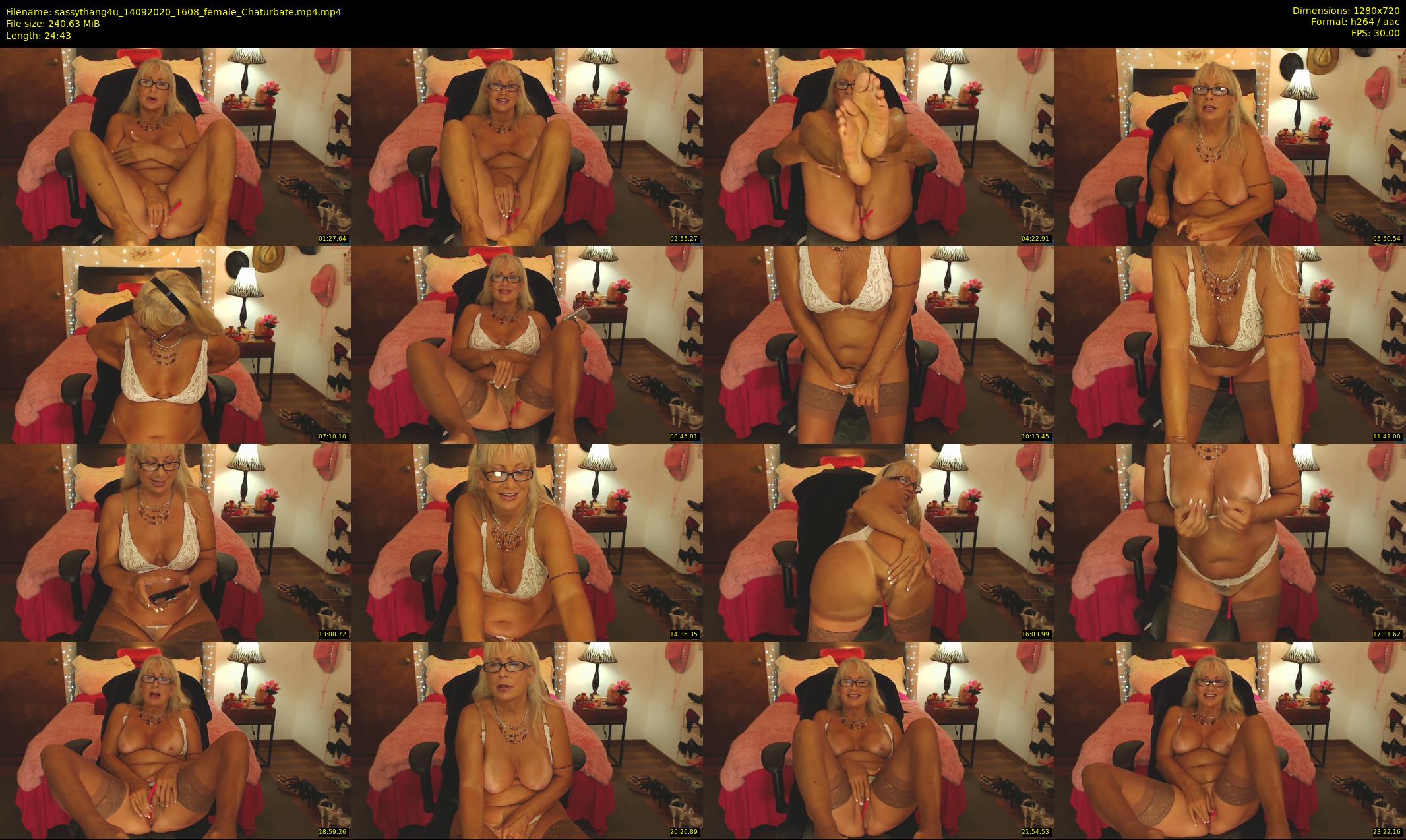 sassythang4u — 25 minute Chaturbate female cam show recording, 720p, Sep 14, 2020