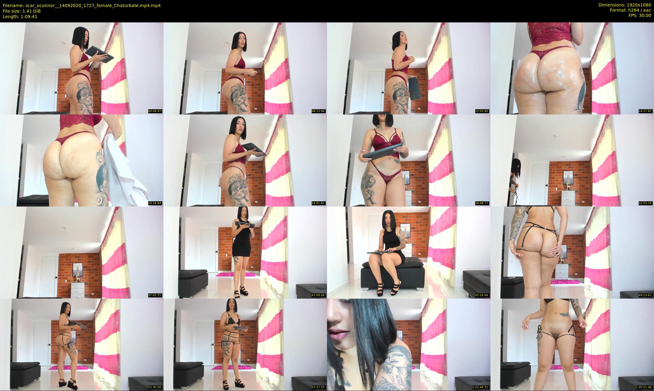 scar_oconnor_ — 70 minute Chaturbate female cam show recording, 1080p, Sep 14, 2020