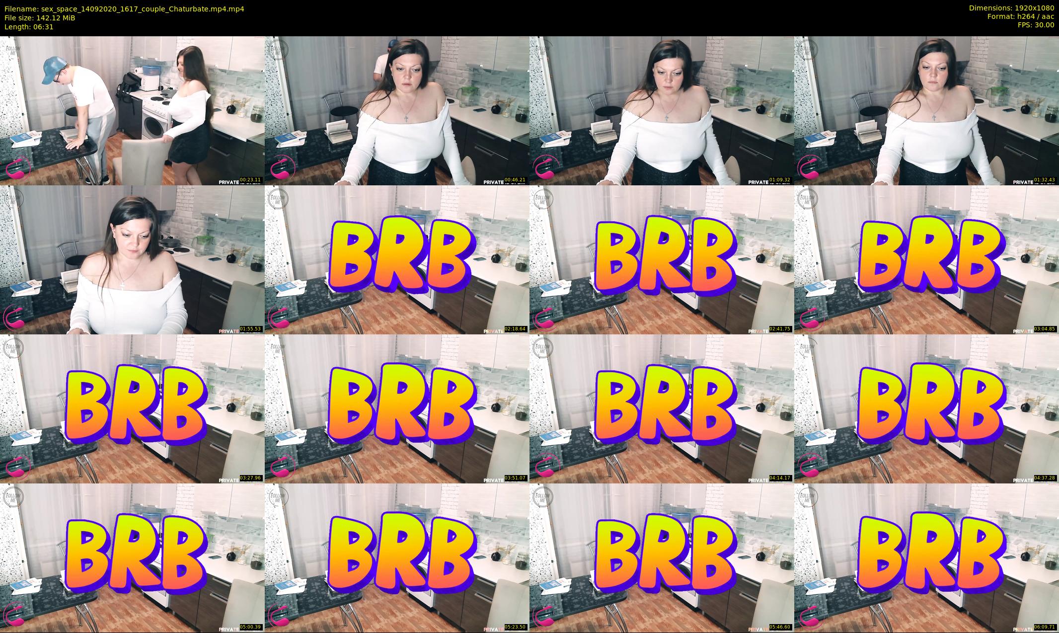 sex_space — 7 minute Chaturbate couple cam show recording, 1080p, Sep 14, 2020