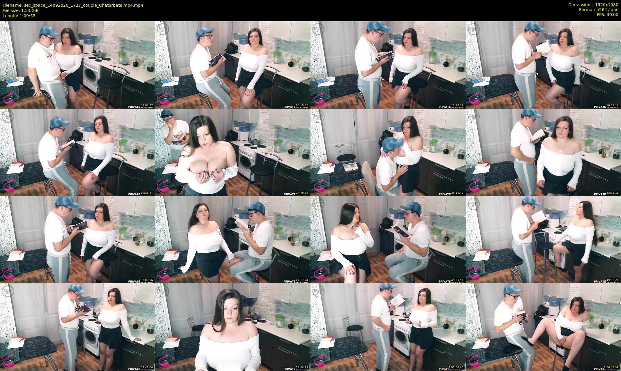 sex_space — 70 minute Chaturbate couple cam show recording, 1080p, Sep 14, 2020