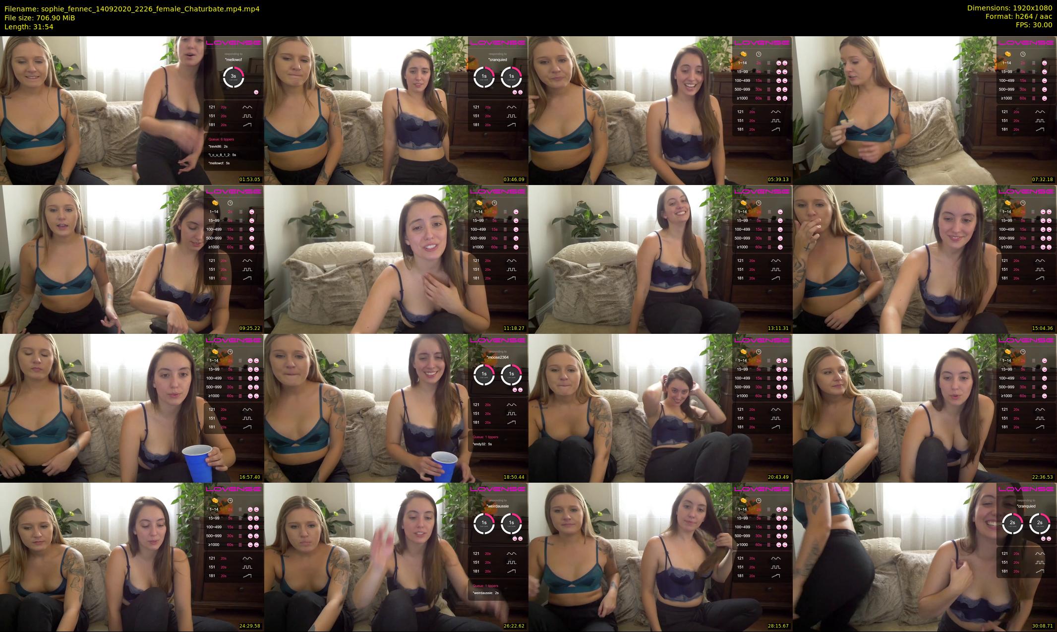 sophie_fennec — 32 minute Chaturbate female cam show recording, 1080p, Sep 14, 2020