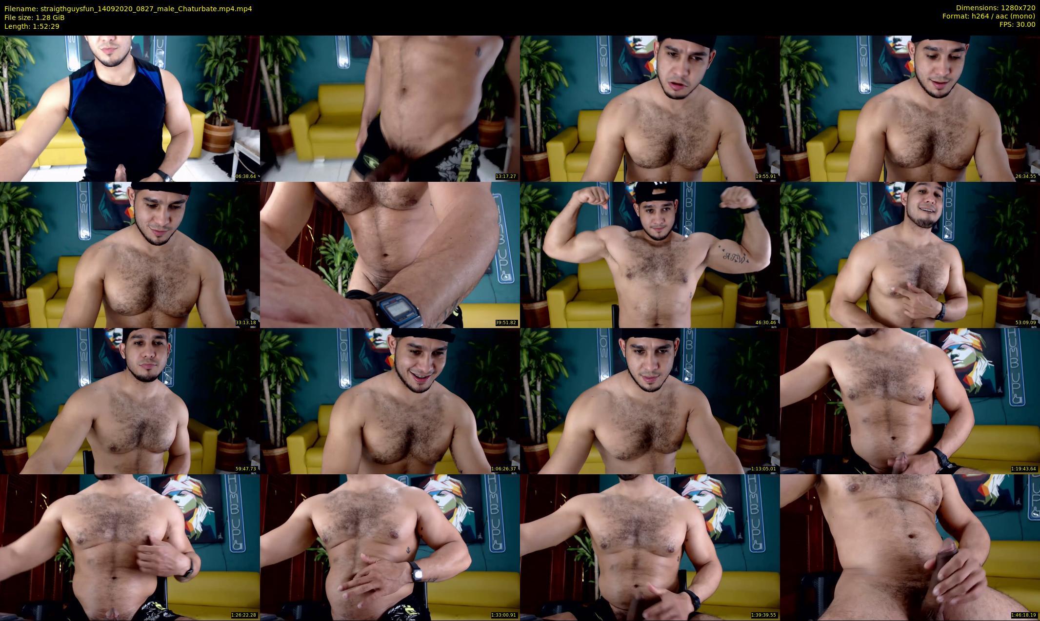 straigthguysfun — 113 minute Chaturbate male cam show recording, 720p, Sep 14, 2020