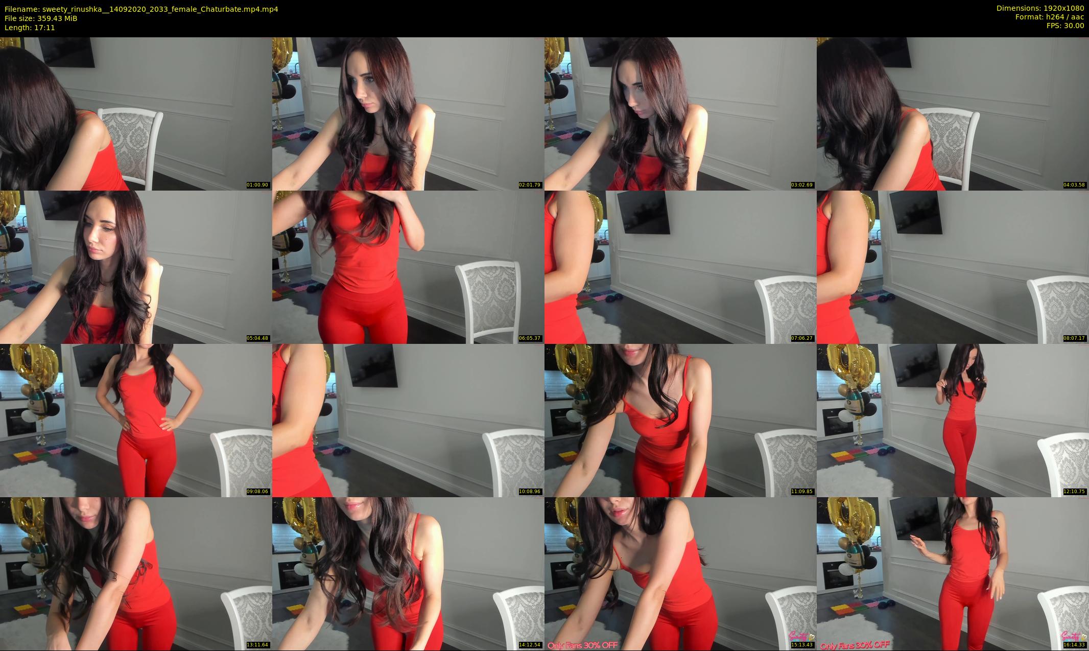 sweety_rinushka_ — 18 minute Chaturbate female cam show recording, 1080p, Sep 14, 2020