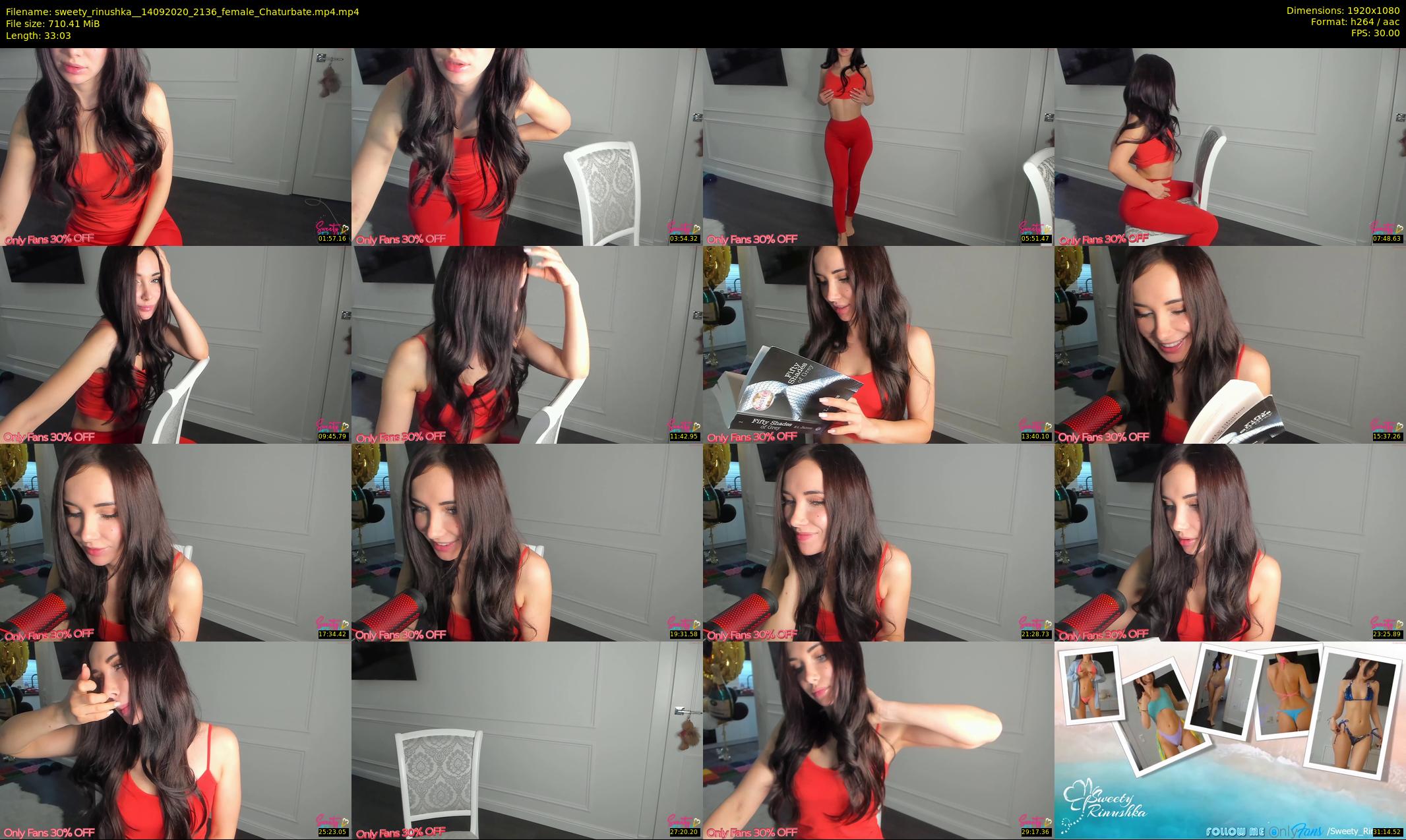 sweety_rinushka_ — 34 minute Chaturbate female cam show recording, 1080p, Sep 14, 2020