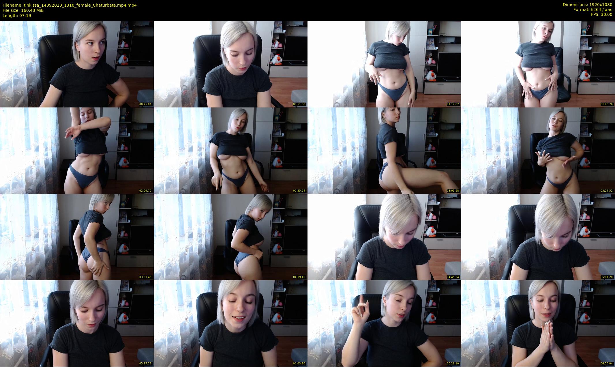 tinkissa — 8 minute Chaturbate couple cam show recording, 1080p, Sep 14, 2020