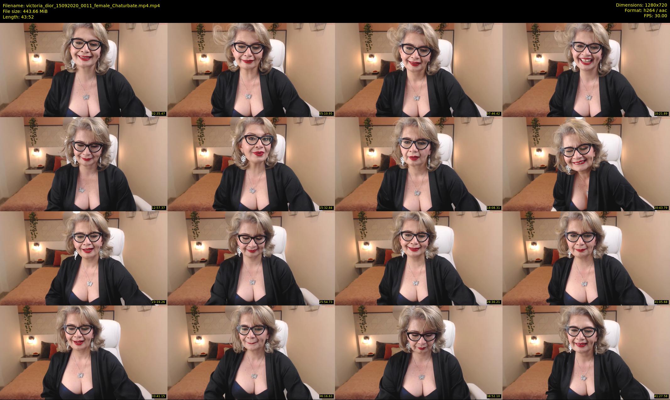 victoria_dior — 44 minute Chaturbate female cam show recording, 720p, Sep 15, 2020