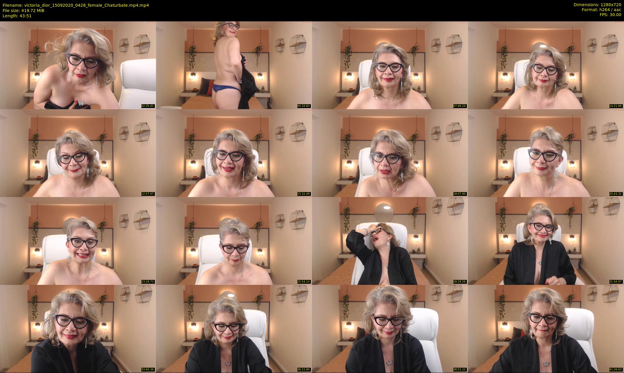 victoria_dior — 44 minute Chaturbate female cam show recording, 720p, Sep 15, 2020