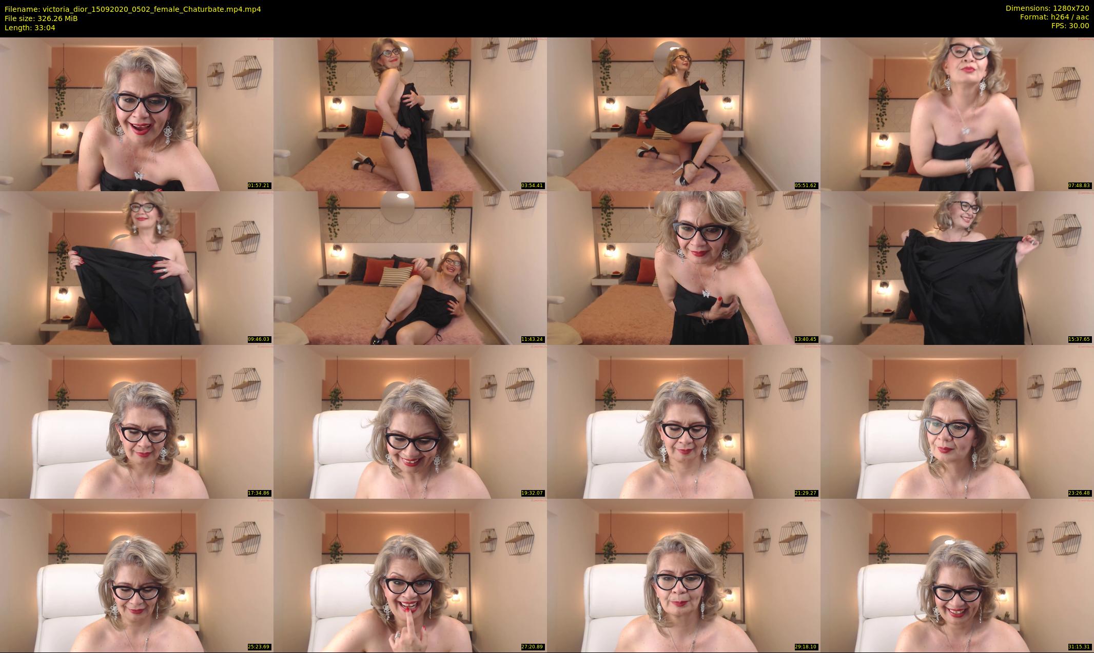 victoria_dior — 34 minute Chaturbate female cam show recording, 720p, Sep 15, 2020