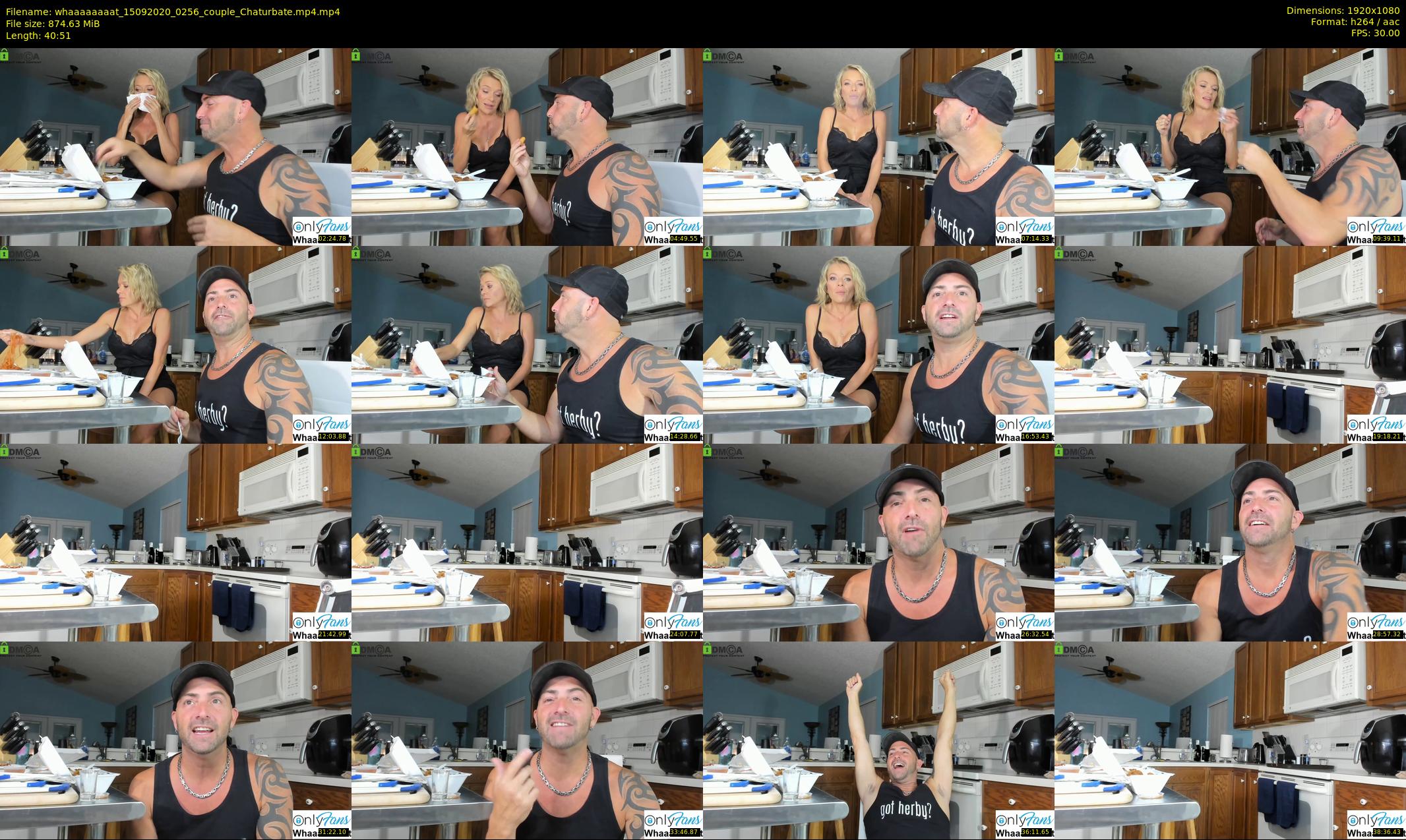 whaaaaaaaat — 41 minute Chaturbate couple cam show recording, 1080p, Sep 15, 2020
