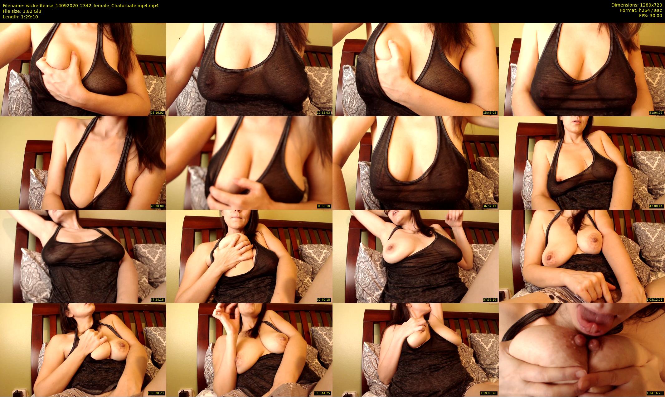 wickedtease — 90 minute Chaturbate female cam show recording, 720p, Sep 14, 2020