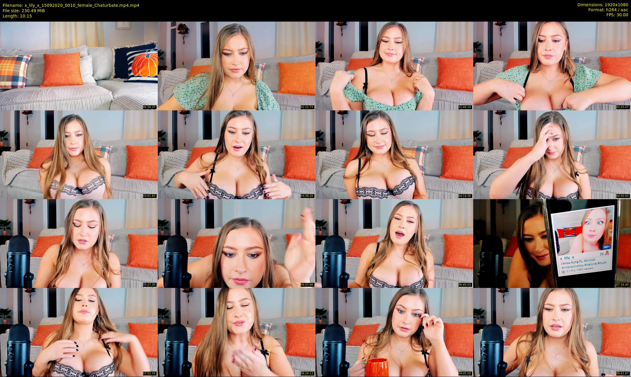 x_lily_x — 11 minute Chaturbate female cam show recording, 1080p, Sep 15, 2020