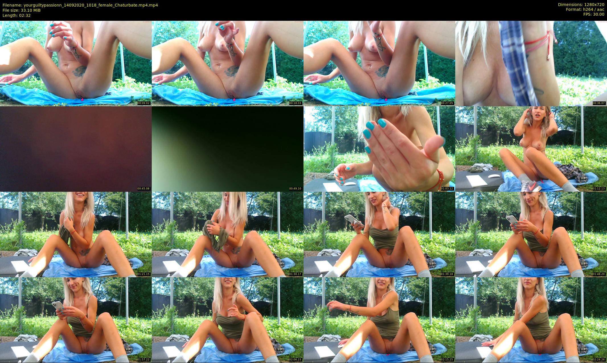 yourguiltypassionn — 3 minute Chaturbate female cam show recording, 720p, Sep 14, 2020