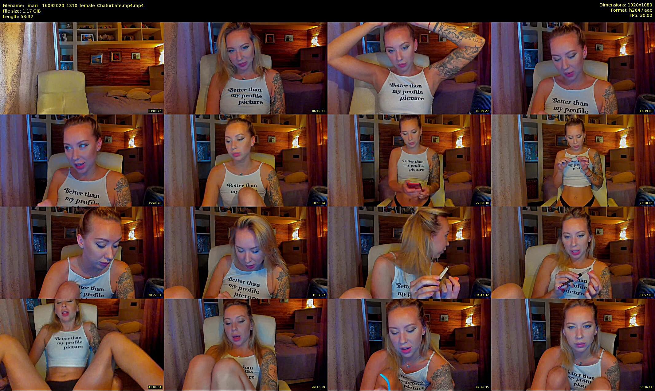 _mari_ — 17 minute Chaturbate female cam show recording, 1080p, Sep 16, 2020