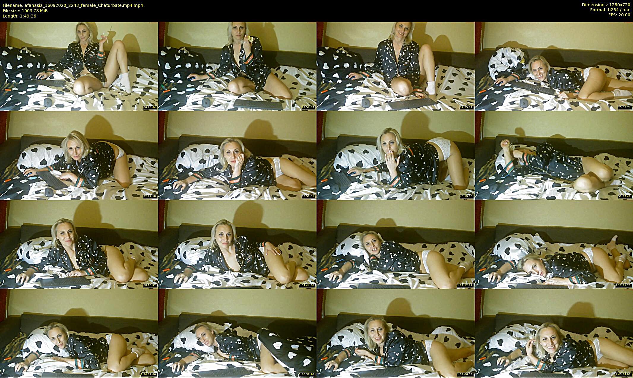 afanasia — 74 minute Chaturbate female cam show recording, 720p, Sep 16, 2020