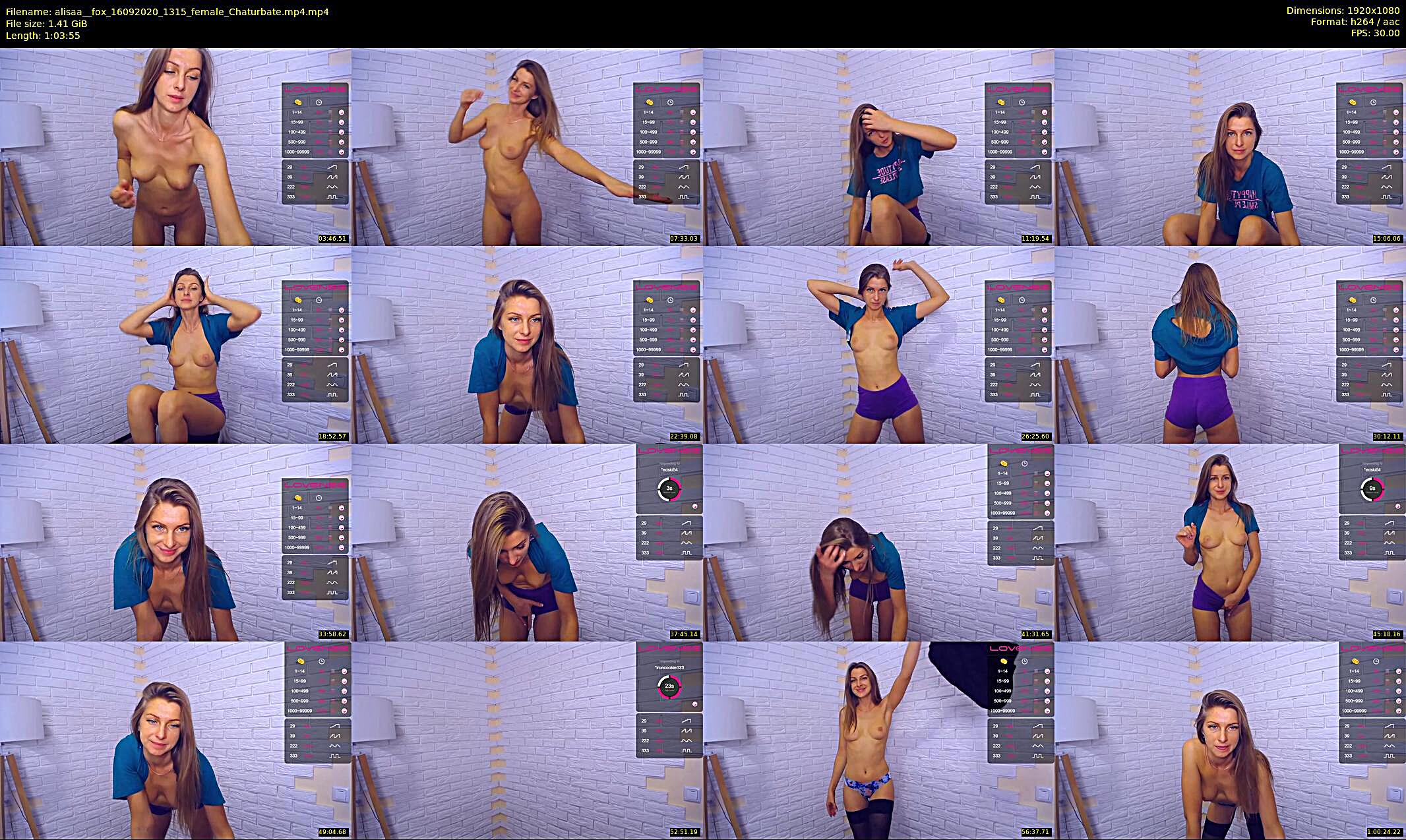 alisaa__fox — 10 minute Chaturbate female cam show recording, 1080p, Sep 16, 2020