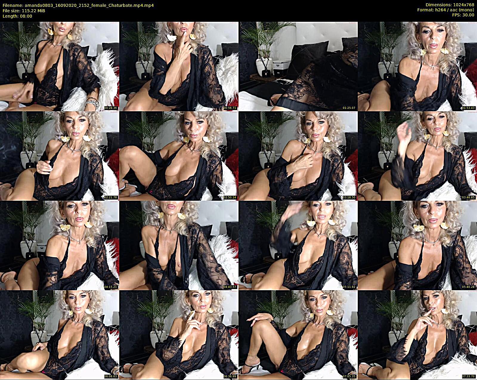 amanda0803 — 8 minute Chaturbate female cam show recording, 720p, Sep 16, 2020