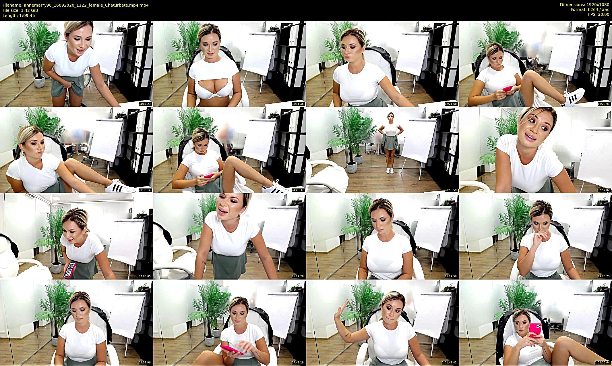 annemarry96 — 70 minute Chaturbate female cam show recording, 1080p, Sep 16, 2020