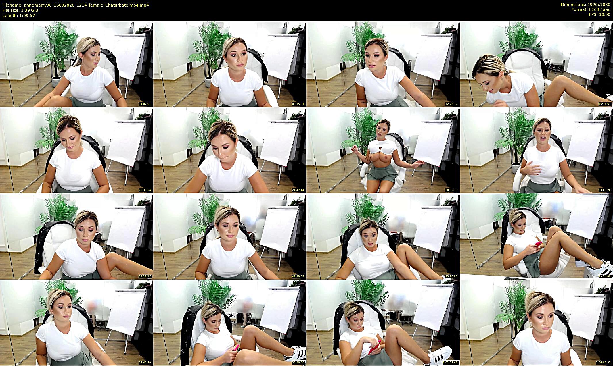 annemarry96 — 70 minute Chaturbate female cam show recording, 1080p, Sep 16, 2020