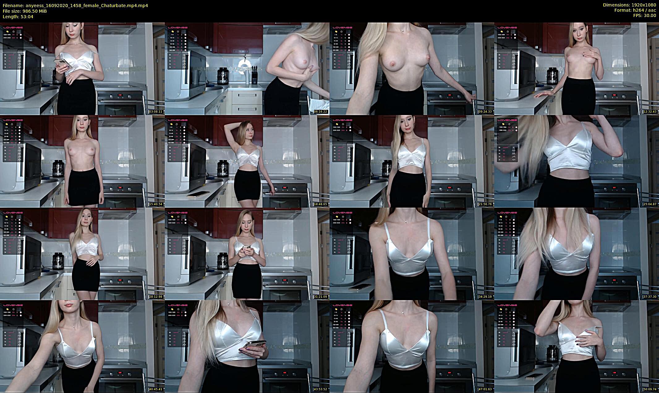 anyeess — 40 minute Chaturbate female cam show recording, 1080p, Sep 16, 2020