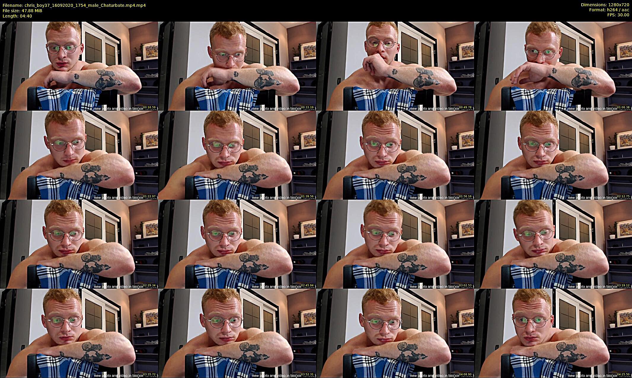 chris_boy37 — 5 minute Chaturbate male cam show recording, 720p, Sep 16, 2020