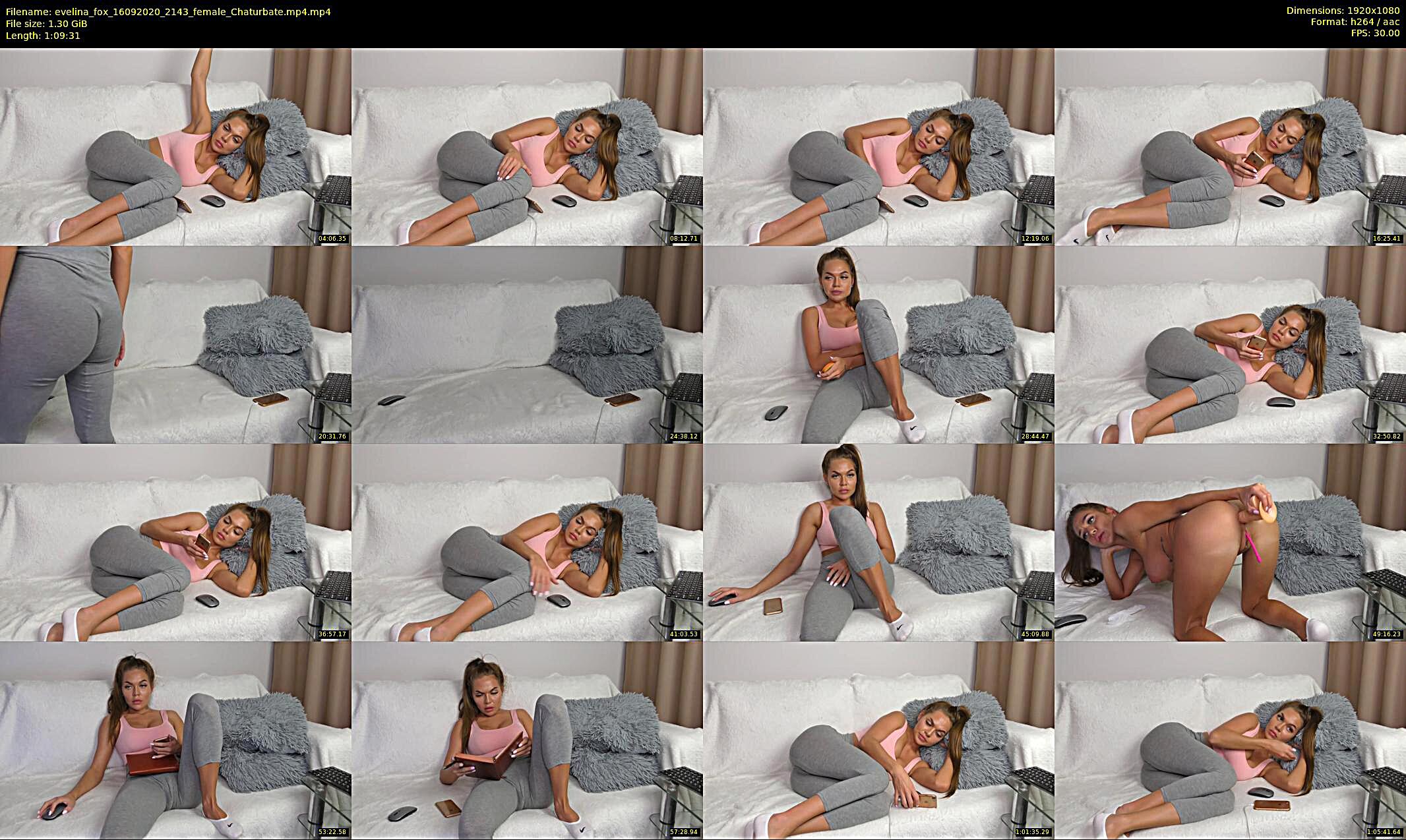 evelina_fox — 70 minute Chaturbate female cam show recording, 1080p, Sep 16, 2020