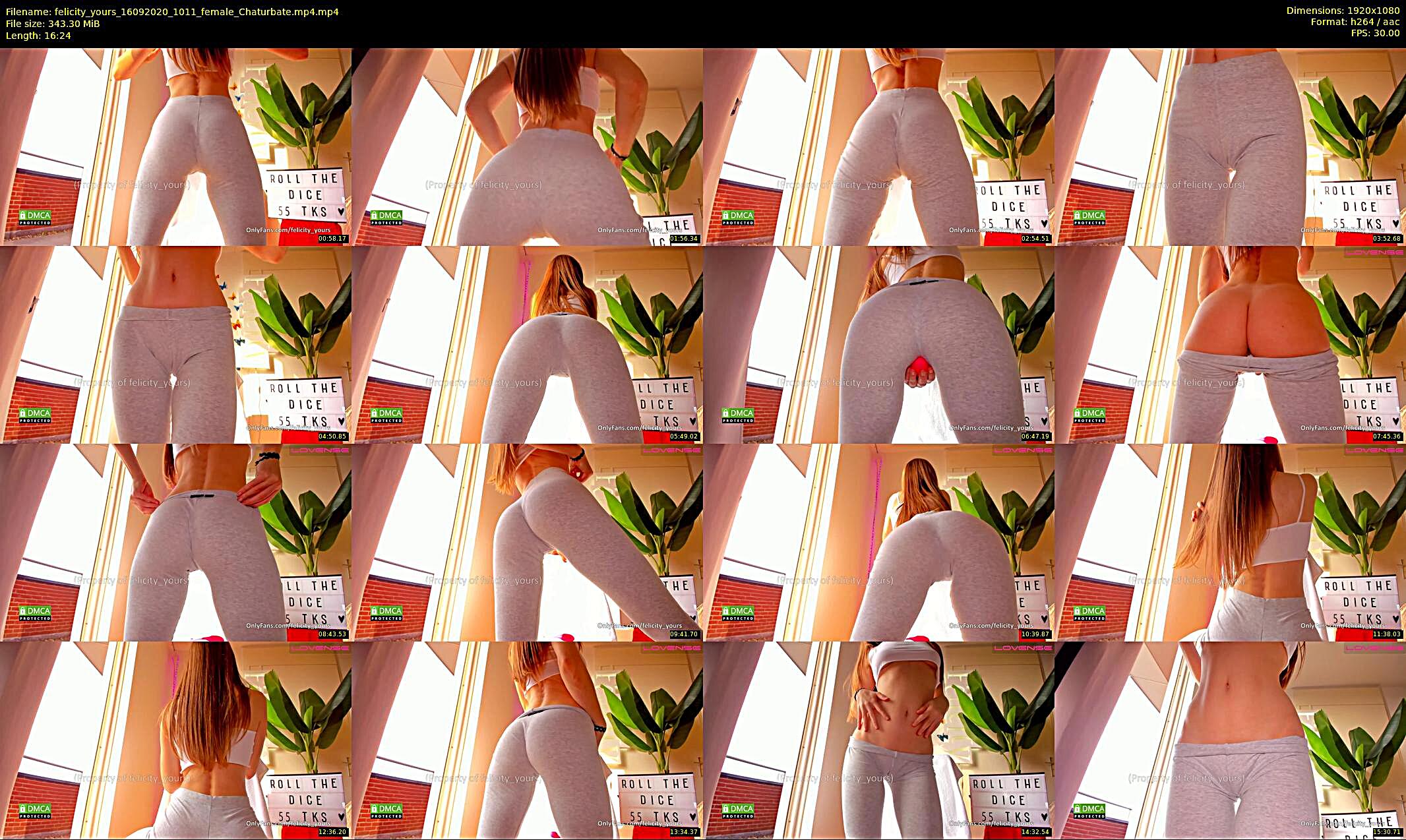 felicity_yours — 17 minute Chaturbate female cam show recording, 1080p, Sep 16, 2020
