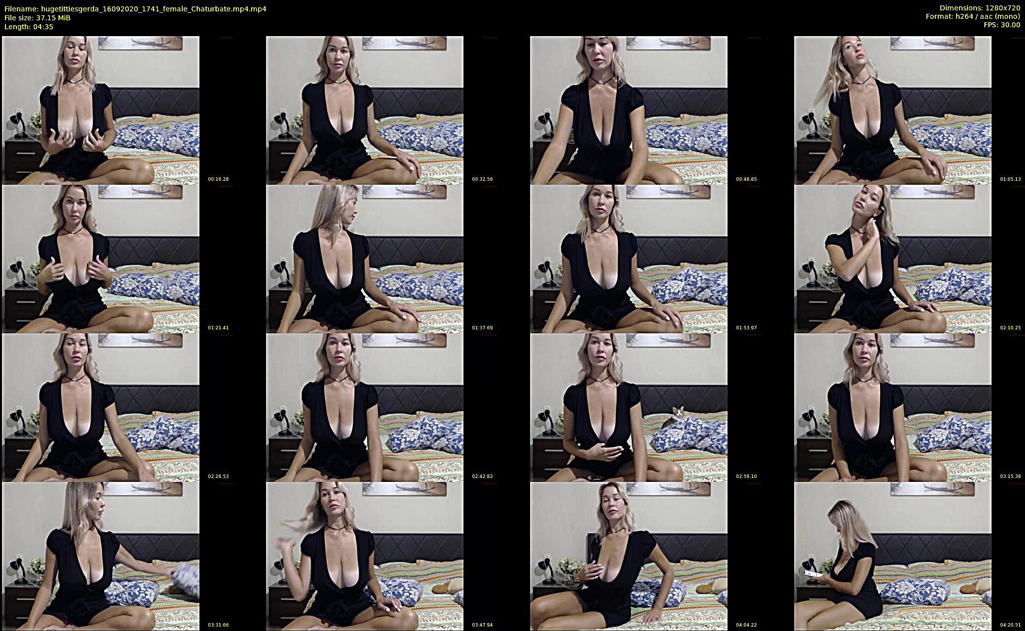 hugetittiesgerda — 5 minute Chaturbate female cam show recording, 720p, Sep 16, 2020